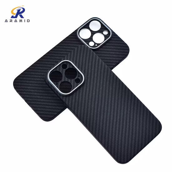 Anneau métallique en Fiber de carbone, Protection complète de la caméra, couverture de téléphone portable en Fiber d'aramide pour iPhone 14 PRO, accessoires de téléphone portable