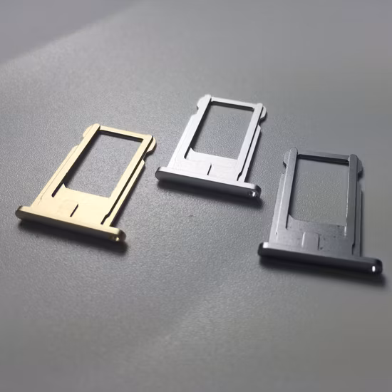 Nouveau remplacement de réparation de support de plateau de fente de carte SIM pour iPhone 5s